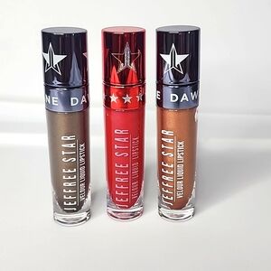 Jeffree Star bundle of 3 Velour Liquid Lipstick
